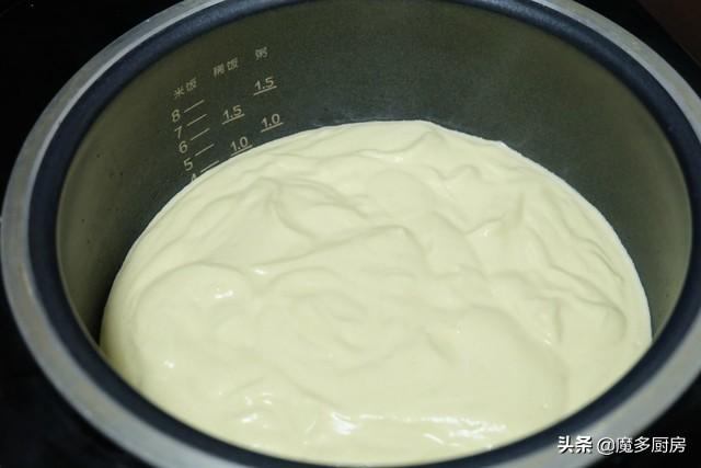 电饭煲蛋糕配方，电饭锅蛋糕最简单做法懒人