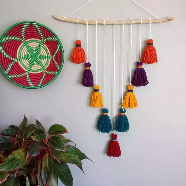 手工流苏又漂亮又简单怎么做，还比传统流苏更加好看哦