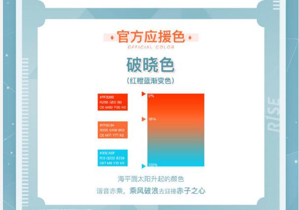 各家明星的粉丝名及应援色，张艺兴的应援色