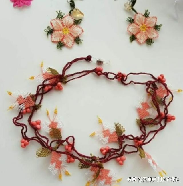 40款时尚的串珠项链，圆珠串珠项链教程大全