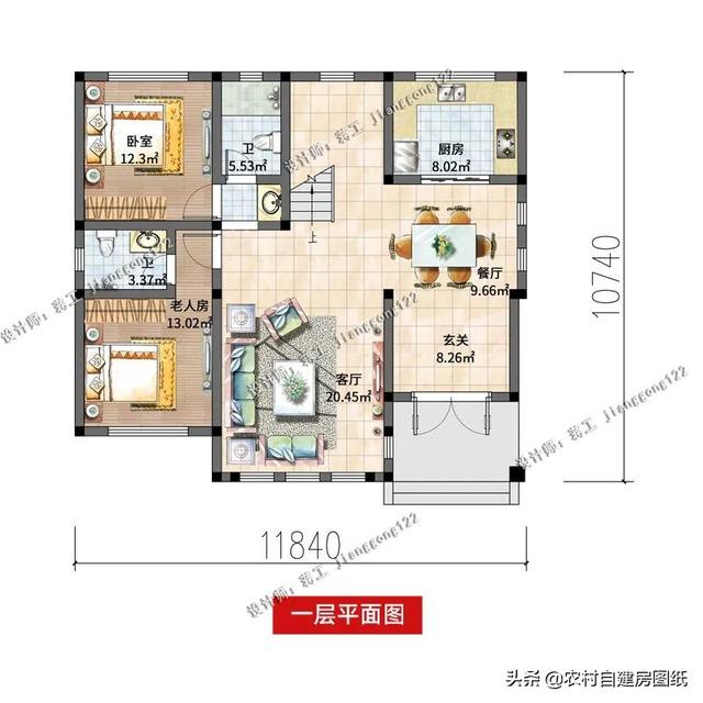 新农村别墅设计，新农村别墅设计图及效果图