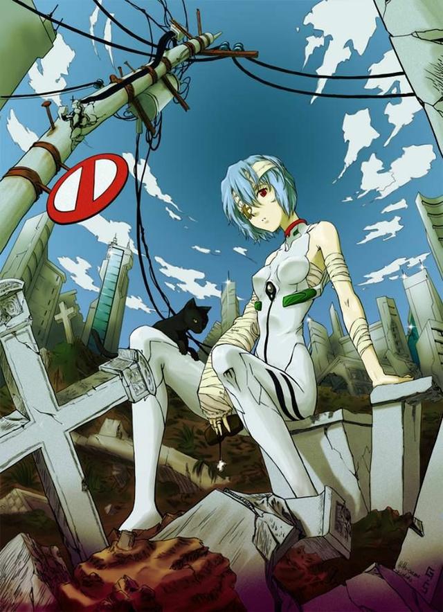 新世纪福音战士人气最高最多谜团角色绫波丽特辑，新世纪福音战士绫波丽骨骼壁纸