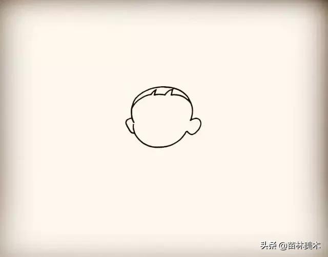 简笔画入门10张，一组零基础学员荷花简笔画作品