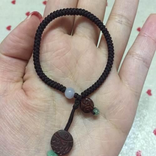 手链绳各种编织教程，漂亮花结手链的编制方法