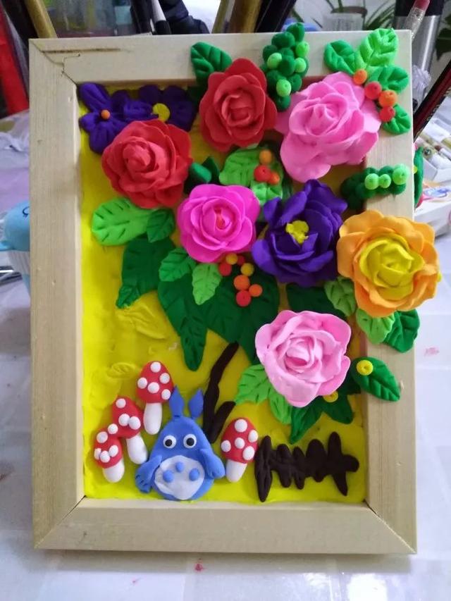 简单的粘土手工，简单创意粘土手工