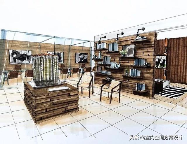 马克笔的六种手绘技法，马克笔用笔技法和上色秘笈