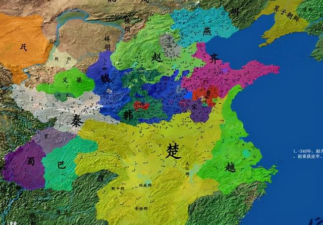 战国末期六国无力抵抗秦国的战争，秦国和齐国爆发四次大战