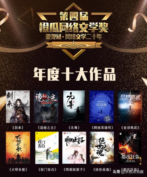 网络小说写什么题材最好，网络小说百强作品出炉