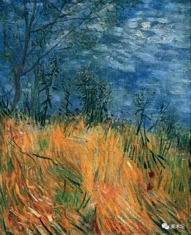 梵高麦田系列作品，文森特