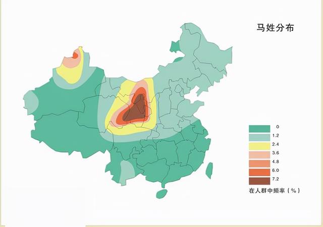 中国汉族人口比例，我国姓氏人口分布图（我国人口最多的十大民族排名）