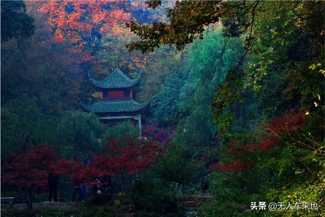 天下闻名岳麓书院，千年岳麓书院背靠麓山