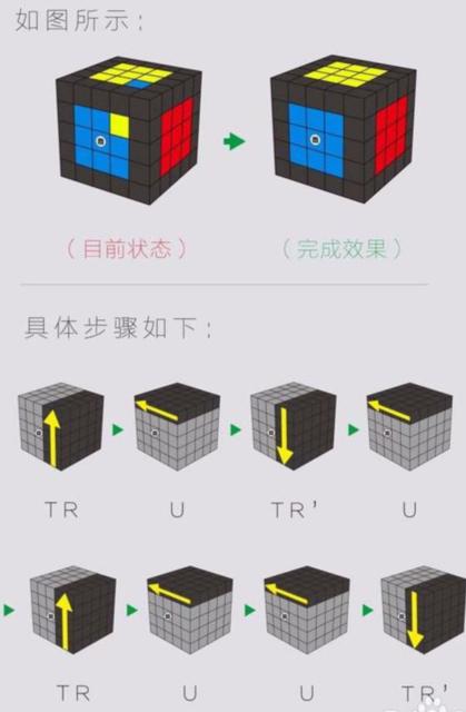 三阶魔方还原公式口诀，一个口诀学会三阶魔方复原（三阶魔方入门解法）