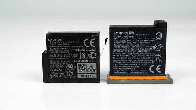 gopro7对比osmo action，针尖对麦芒GoProHERO7VS