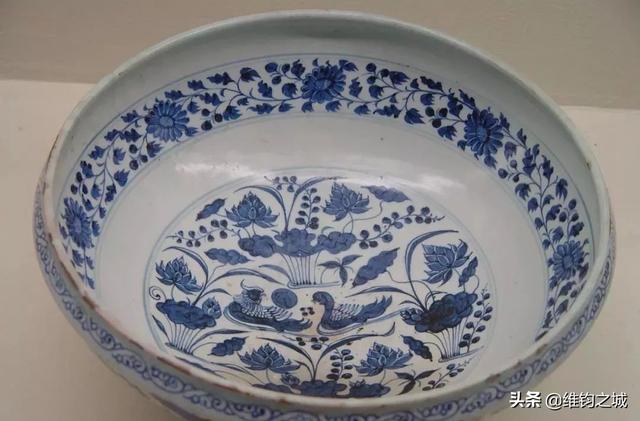 真品元青花瓷器底部特点，元青花瓷底足辨识