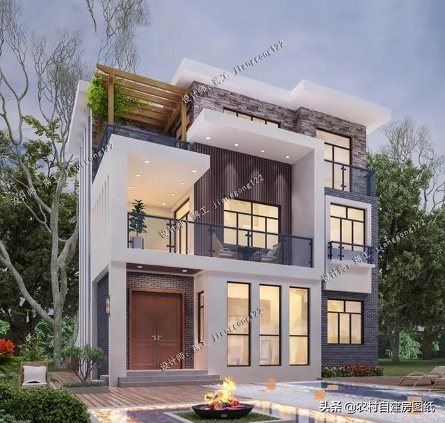 新农村别墅设计，新农村别墅设计图及效果图