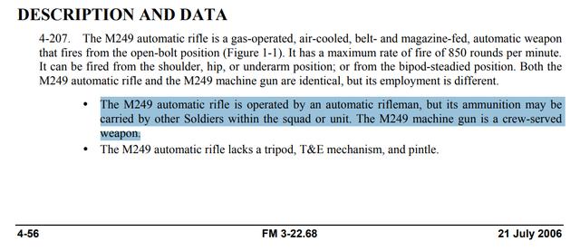 10式狙击步枪和巴雷特的枪口，它到底是自动步枪还是轻机枪的争议问题