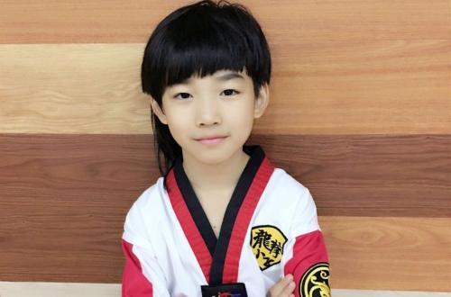 龙拳小子第二季，龙拳小子林秋楠长大练跆拳道