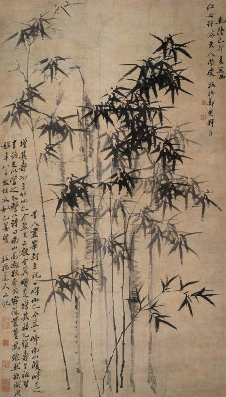 郑板桥兰竹图艺术鉴赏，扬州八怪之一郑板桥笔下兰花竹子
