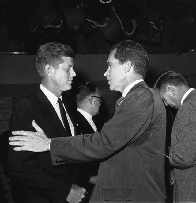 尼克松谈肯尼迪，首次美国总统电视辩论举行