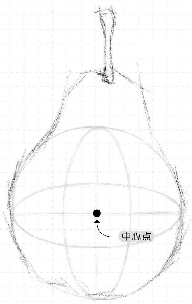 素描入门苹果素描步骤图，零基础素描教程