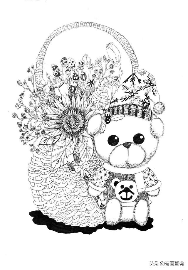 少儿画画图片大全，少儿绘画简单易学儿童画（28张~创意美术儿童范画,很值得初学者收藏）