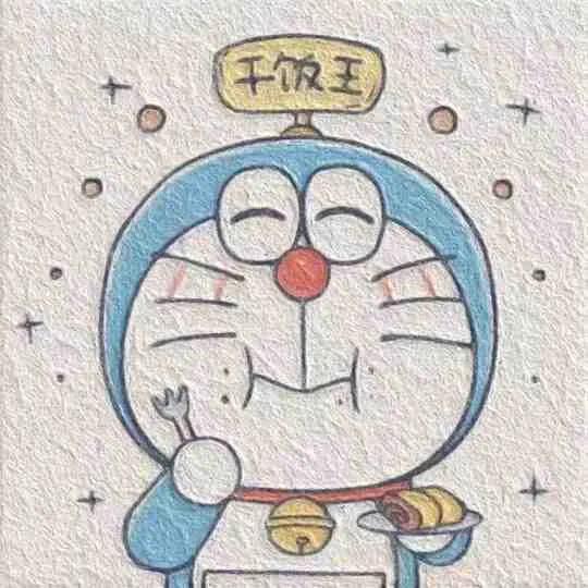 哆啦a梦大雄头像，机器猫头像（动漫最惨主角“大雄”）