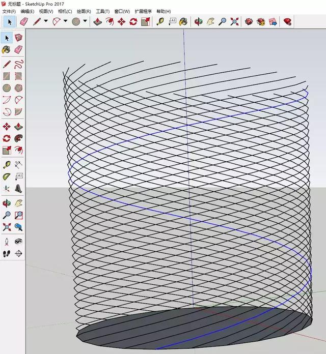 su怎么画曲线，su中怎么画平滑的曲线