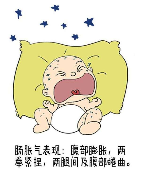 新生儿宝宝肠胀气怎么办快速解决，宝宝肠胀气是怎么回事