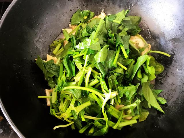 菠菜的17种家常做法，1块5的豆腐4毛的菠菜
