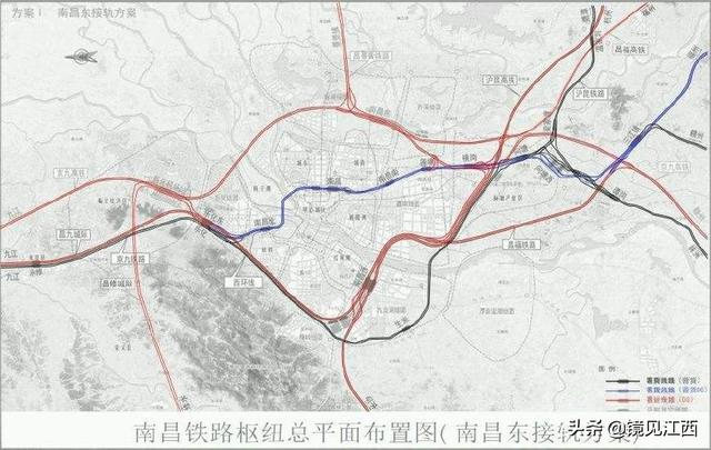 大南昌都市圈高铁规划，江西南昌县迎来高铁南站