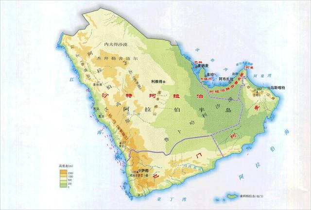 全套高清地图之亚洲各国，全球各国地图全图高清版大图