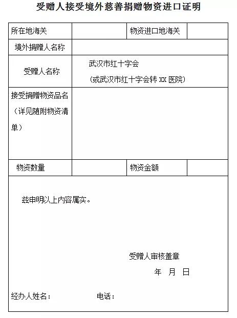 跨国捐赠流程，省慈善总会发布海外捐赠流程和清关协办公司名单