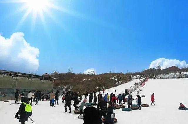 山东哪里有冰雪大世界，山东青州游客冰雪世界享清凉
