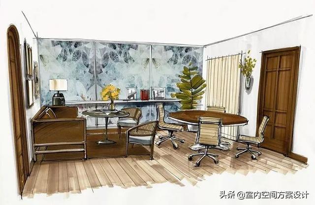 马克笔的六种手绘技法，马克笔用笔技法和上色秘笈