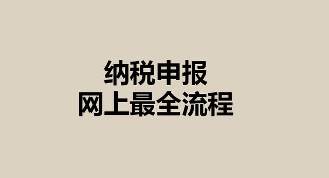 申报纳税的流程，纳税申报过程和方法（跟着我，一步步申报个税）