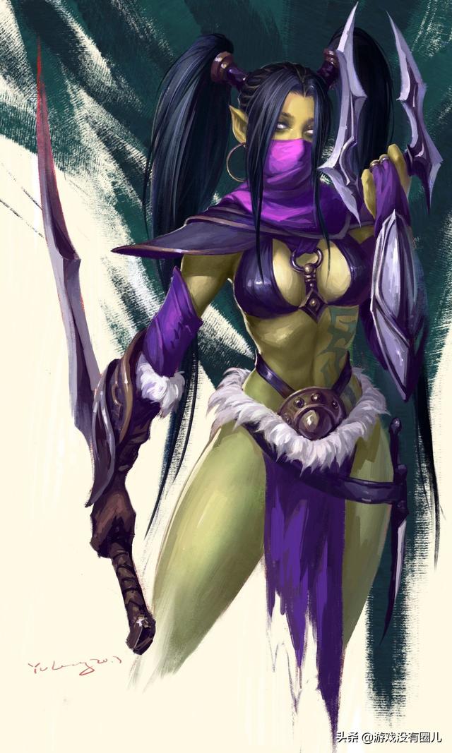 魔兽世界德鲁伊法师塔外观，力与美结合除了希瓦女王