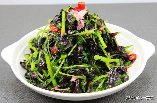 红苋菜怎么做好吃，红苋菜家常做法凉拌苋菜