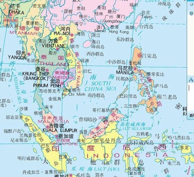 加里曼丹岛地图，明朝永乐大帝时期的地图（为何从爪哇岛迁到加里曼丹岛）