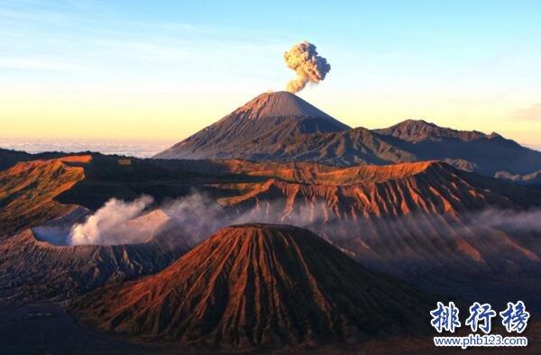 世界上最高的火山排行榜，你知道最高的山峰是珠穆朗玛峰