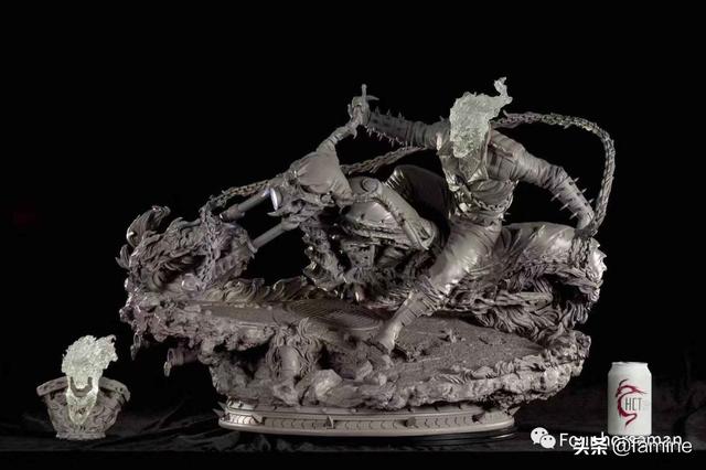 谁是漫威里最厉害的英雄恶灵骑士，你的雕像有什么故事呢