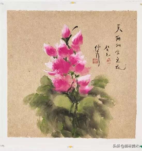 倪萍画画作品，倪萍一幅画卖150万