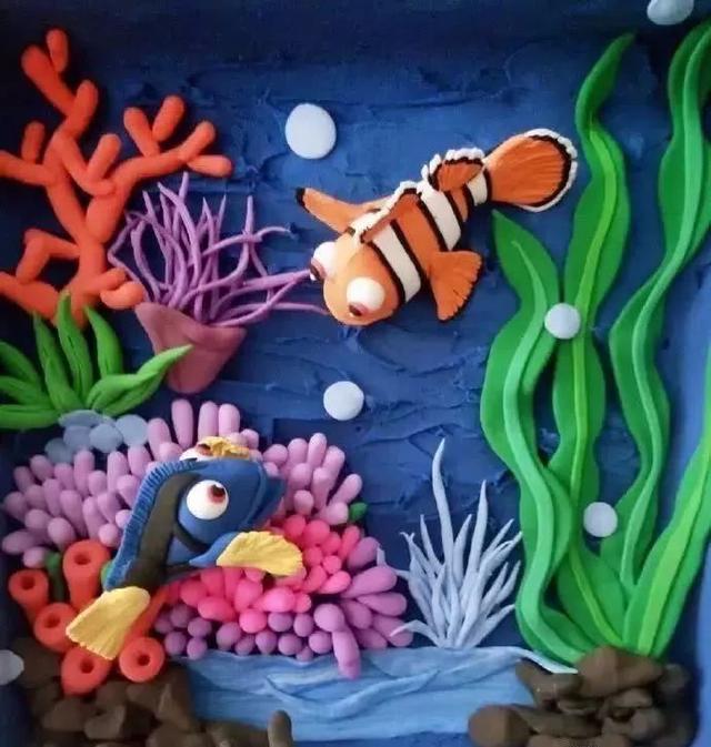 简单的粘土手工，简单创意粘土手工