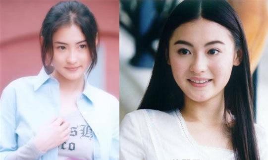 张柏芝年轻照片，年轻时的张柏芝太漂亮了