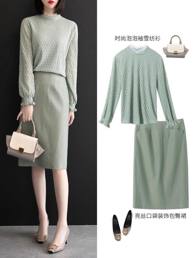 精致时髦的职场穿搭，看看我们的时髦OL是怎么搭配知性通勤风的