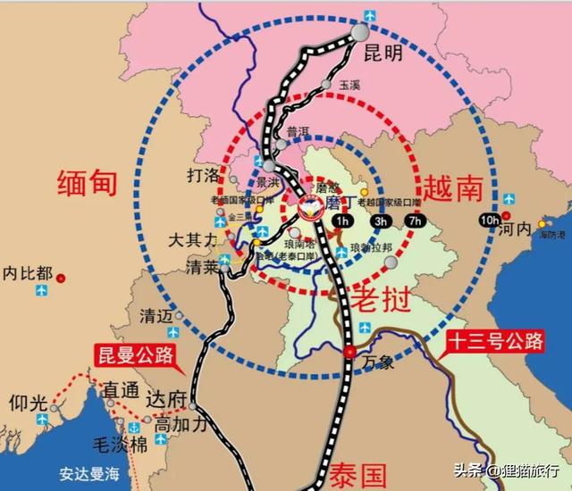昆明到曼谷高铁，昆明到曼谷高铁旅程要多久
