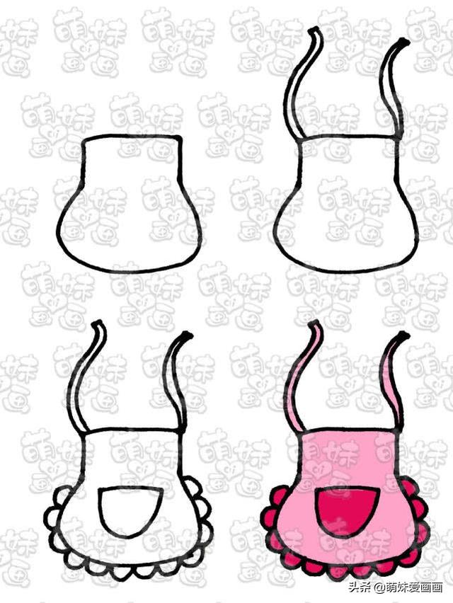 学习用品简笔画，10种不同的学习用品简笔画