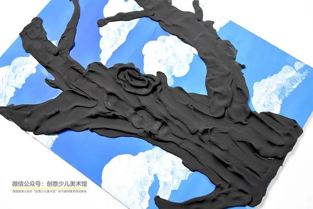 桃花树儿童画简单又漂亮，少儿美术《最美桃花节》