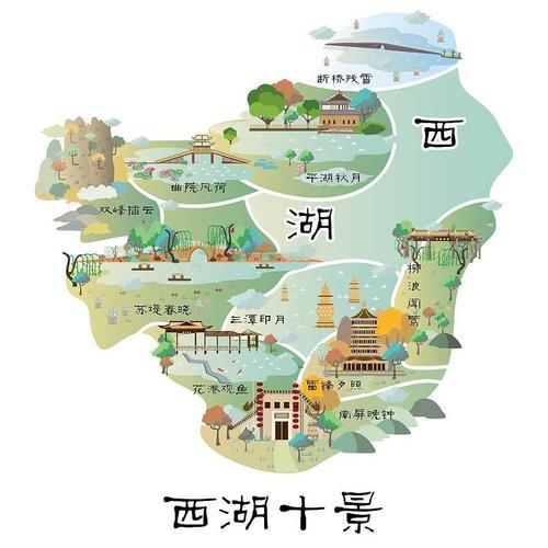 杭州西湖文化景观，西湖必去的十大景点介绍（西湖三十景，最新绝美大片亮相）