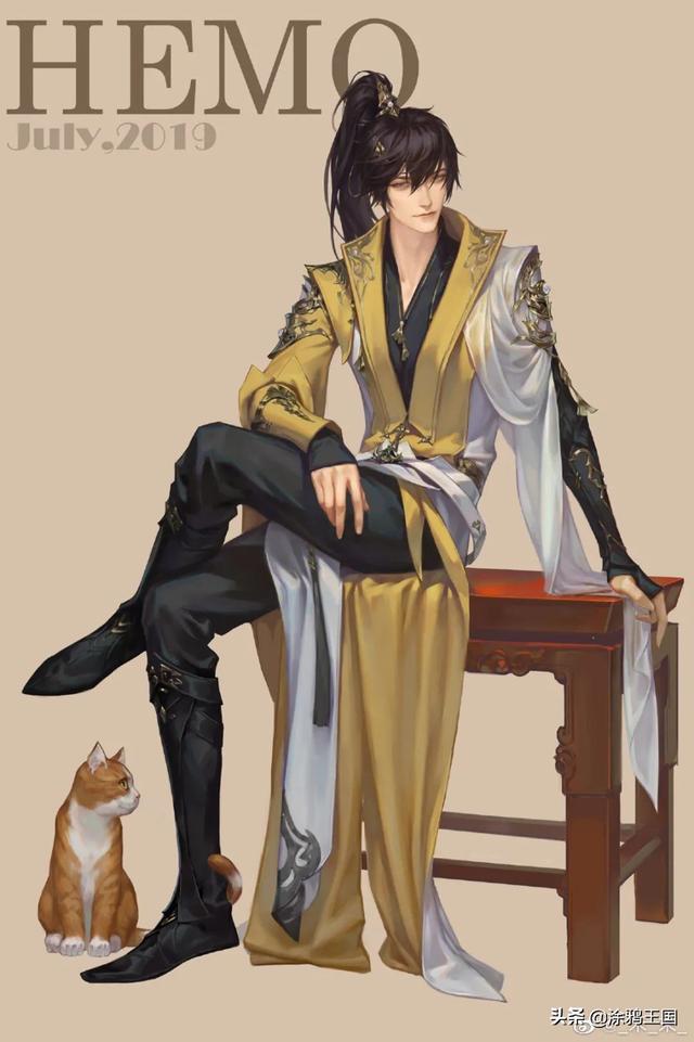 先生社男主变小后也太可爱了吧，禾末男模集结时尚杂志同人系列