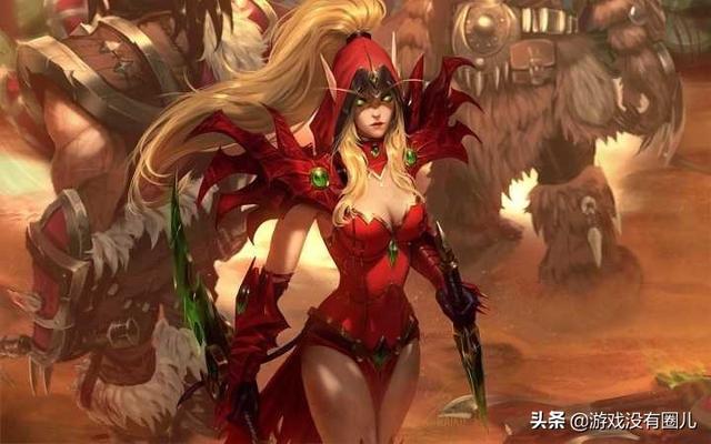 魔兽世界德鲁伊法师塔外观，力与美结合除了希瓦女王
